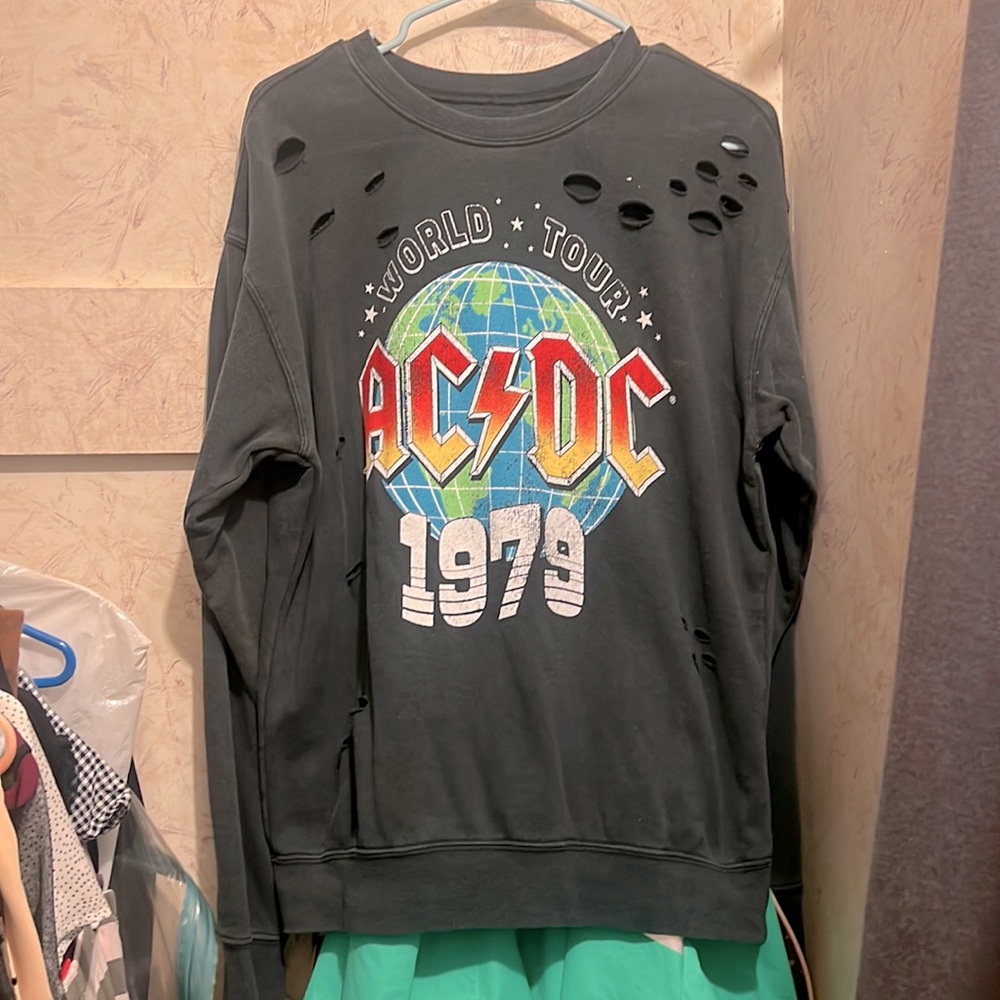 AC/DC crewneck sweatshirt